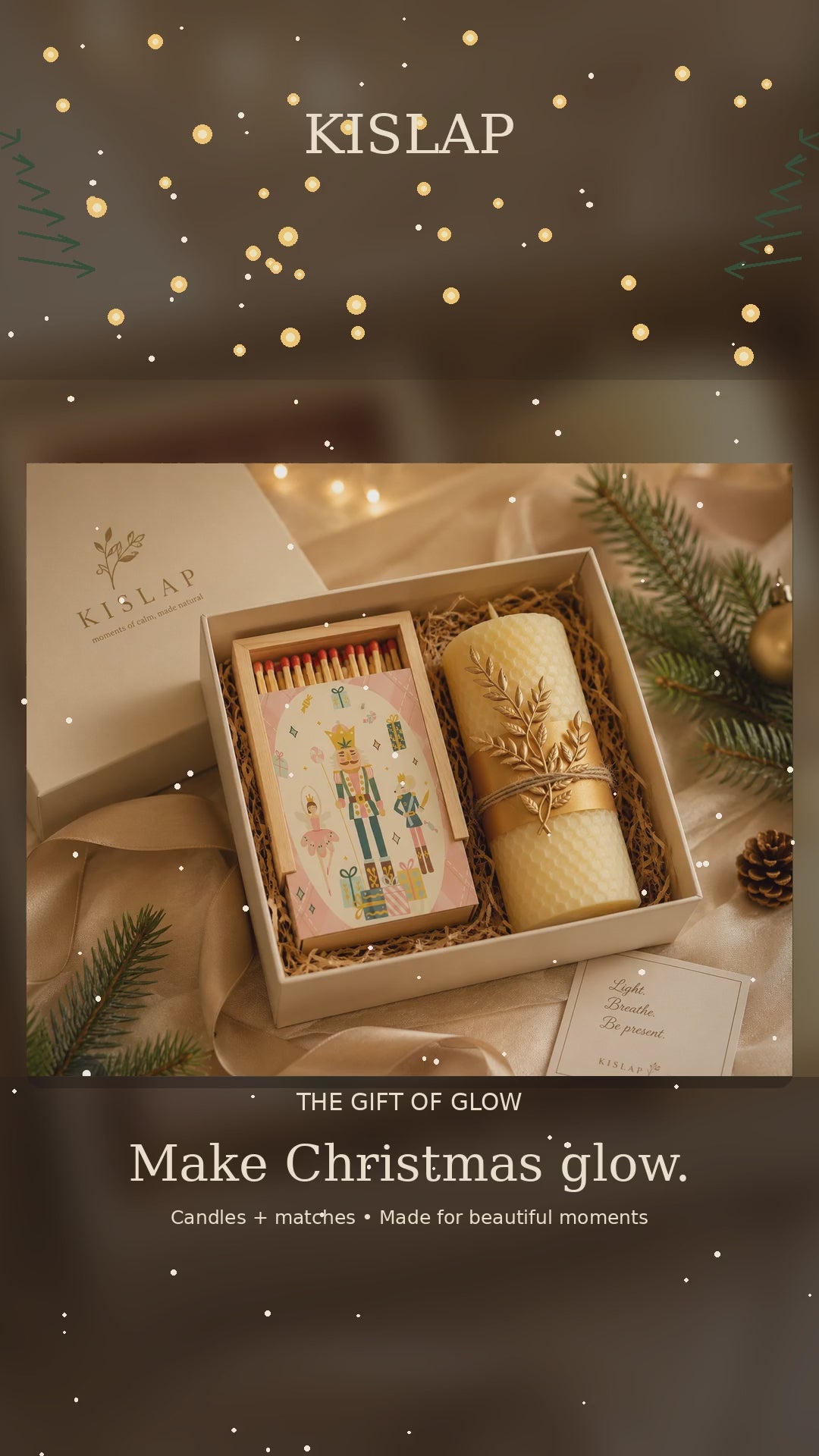 Nutcracker Holiday Glow Gift Set-Will be in stock in time for the Holidays!